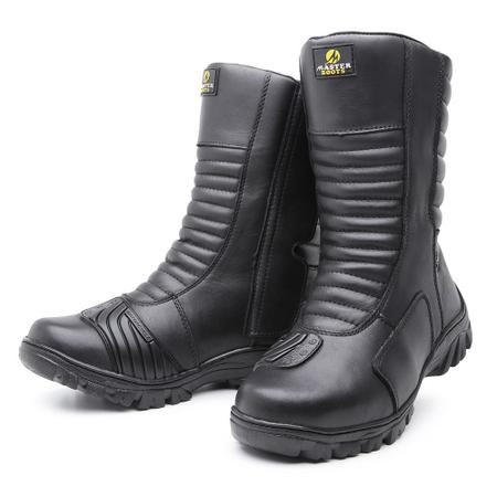 Bota cano hot sale longo motoqueiro