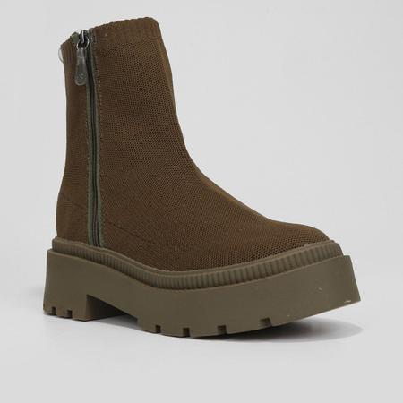 Imagem de Bota Cano Médio Petite Jolie Knit Tratorada Feminina