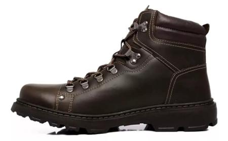 Bota Casual Bradok Work Boot 2 Crazy Horse Brown Imagem de Bota Casual Bradok Work Boot 2 Crazy Horse Brown