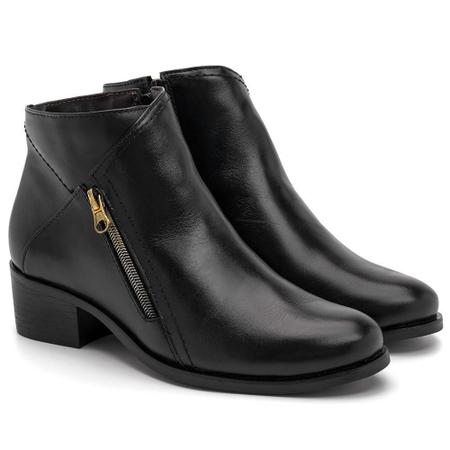 Bota casual feminina cano curto cheap