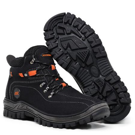 Bota Coturno Adventure Masculino Ascension Preto Imagem de Bota Coturno Adventure Masculino Ascension Preto