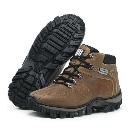 Tênis Bota Caterpillar Masculina Couro Frete Grátis Promoção