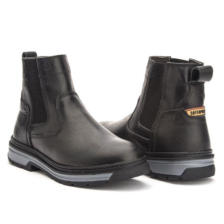 Bota Botina Masculina Caterpillar 100% Couro Legítimo Original