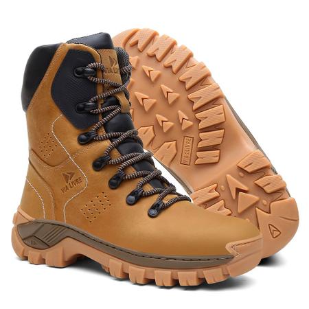 Bota Coturno Feminino Couro Legitimo Adventure Bota Feminina Trilhas Ar  Livre Aventura - Jataí Sports - Bota para Escalada e Trekking - Magazine  Luiza