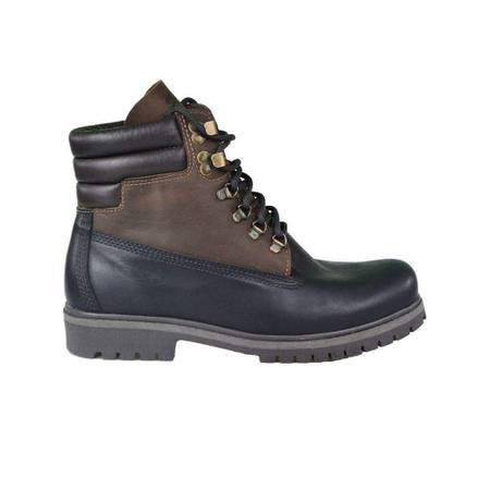 Imagem de Bota Coturno Couro Beeton Masculina Strong 414 Solado de Borracha