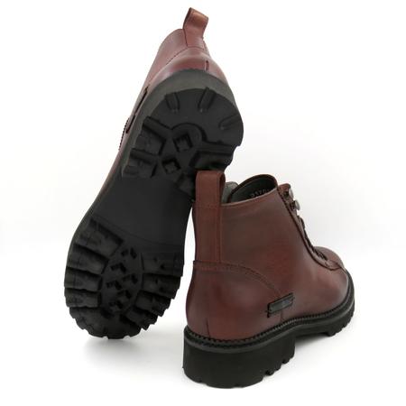 Bota Coturno Couro Sola Borracha Tratorada Super Leve 317020