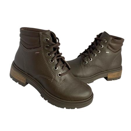 Imagem de Bota Coturno Dakota G9781 Em Couro Com Cadarço