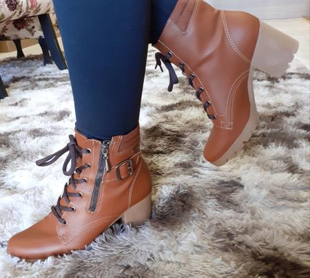 Bota coturno hotsell dakota marrom
