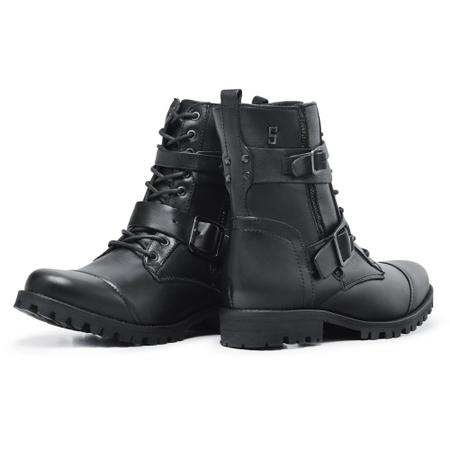 Bota Coturno Feminina Stefanello Couro Orvieto Original Coturno