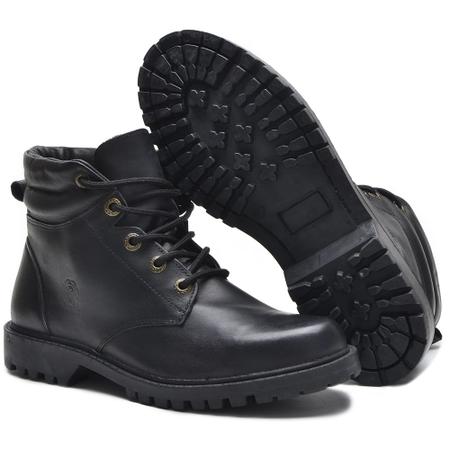 Bota Coturno Feminino Adventure Cla Cle - 024 - Preta Imagem de Bota Coturno Feminino Adventure Cla Cle - 024 - Preta