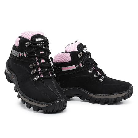 Bota Coturno Feminino Couro Legitimo Adventure Bota Feminina Trilhas Ar  Livre Aventura - Jataí Sports - Bota para Escalada e Trekking - Magazine  Luiza