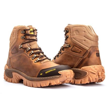 Bota Coturno Caterpillar Adventure Original Marrom