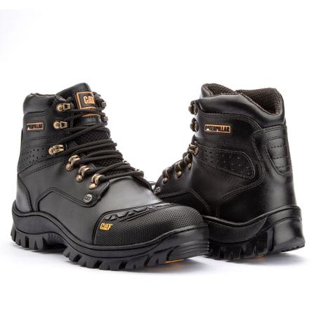 Bota Coturno Masculina CAT Preta Adventure Casual Conforto - Loja do Sapato  - Coturno Masculino - Magazine Luiza