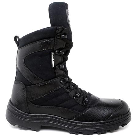 Bota Caterpillar Masculino Motociclista Preta/Semi Impermeável