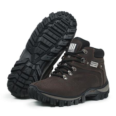 Bota Coturno Caterpillar Adventure Original Marrom