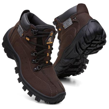 Imagem de Bota Coturno Masculino Adventure Reforçado Trabalho Macia Leve