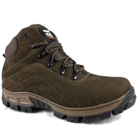 Bota Botina Coturno Masculino Caterpillar Impermeável Em Couro