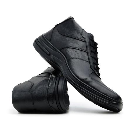 Imagem de Bota Coturno Masculino Leve Conforto Dia a Dia + Cinto Casual Gmm Shoes