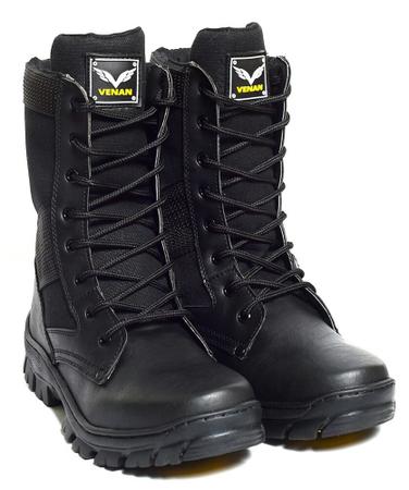 Imagem de Bota Coturno Militar Tático Masculino Cano Alto de Amarrar Venan 8800