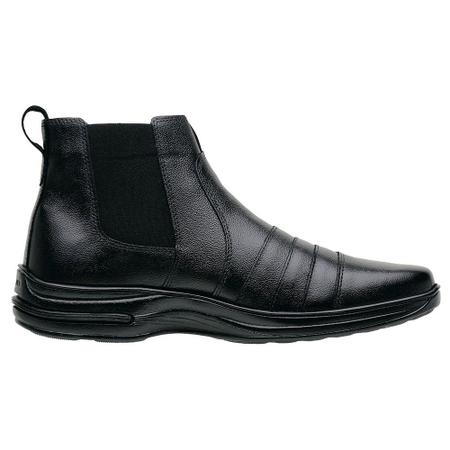 Imagem de Bota Coturno Moda Casual Masculina Dia a Dia Cano Médio + Cinto