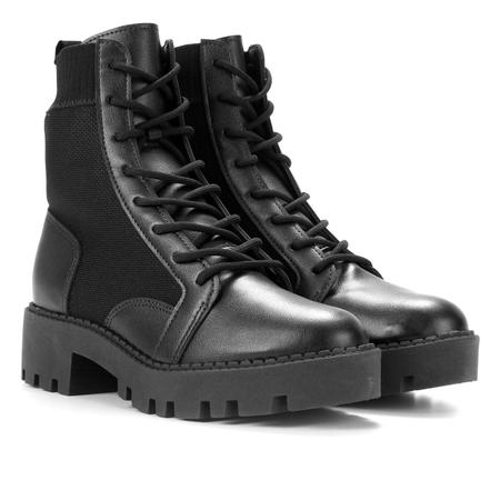 Bota Coturno Moleca Tratorada Feminina Coturno Feminino