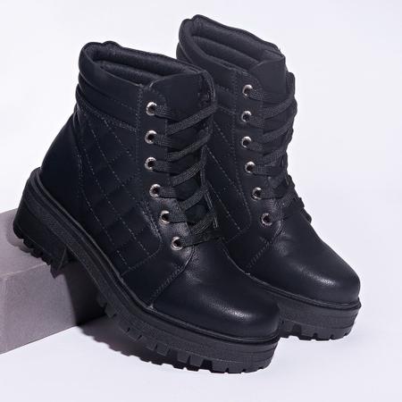 Coturno mooncity store preto