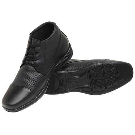 Imagem de Bota Coturno Ortopédico Urbano Leve e Confortável Masculino Gmm Shoes