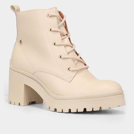 Bota feminina coturno tratorada ramarim cheap