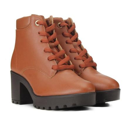 Bota Coturno Vizzano Napa 3075102 | Teffé Calçados