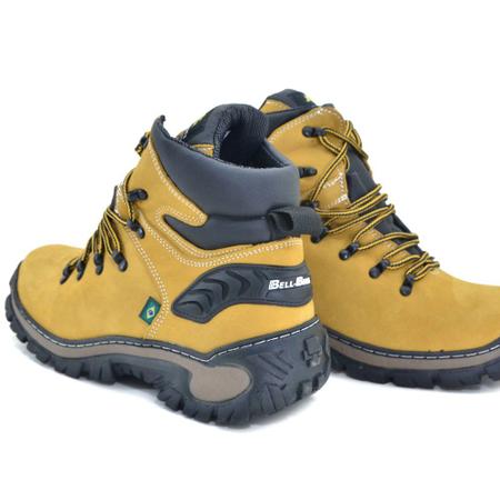 Coturno yellow store boot