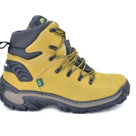 Coturno yellow store boot