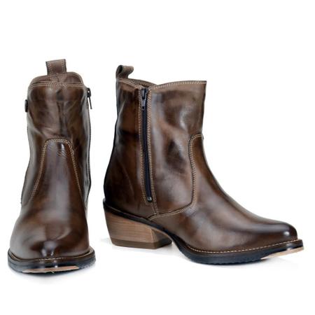 Imagem de Bota Country Capelli Boots em Couro com Cano Curto Feminina