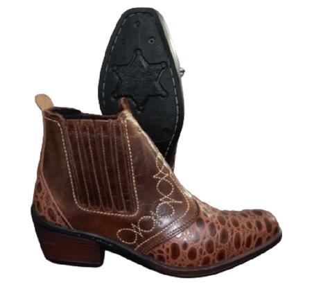 Bota country hotsell salto alto