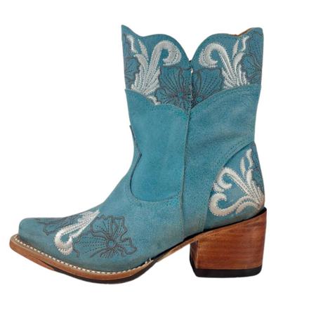 Imagem de Bota Country Texana Feminina Original Goyazes Bico Fino Azul Ref. 214503