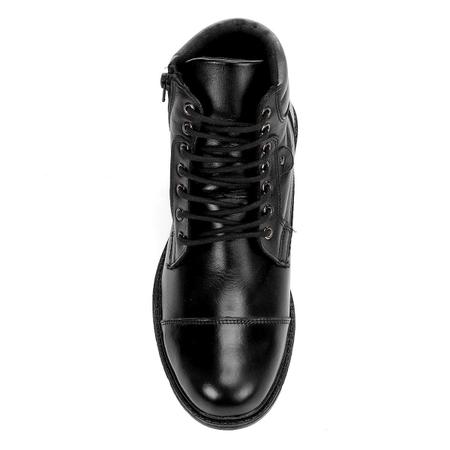 Bota couro coturno walkabout harley fashion masculina