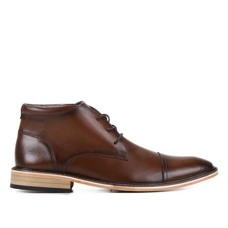 Bota Couro Ferracini Cano Curto Open Masculina Bota Masculina