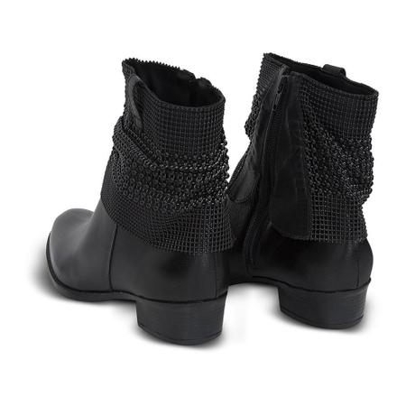 Bota malha metal best sale arezzo
