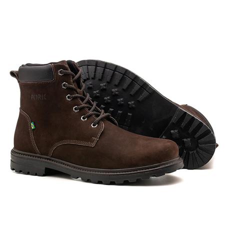 Bota Couro Masculina Ben Boots Fork - Urbano Casual Imagem de Bota Couro Masculina Ben Boots Fork
