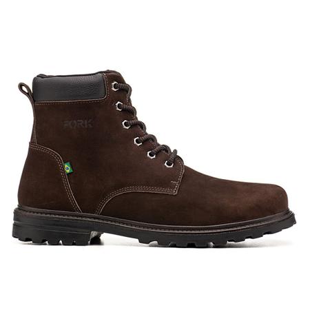 Bota Couro Masculina Ben Boots Fork - Urbano Casual Imagem de Bota Couro Masculina Ben Boots Fork