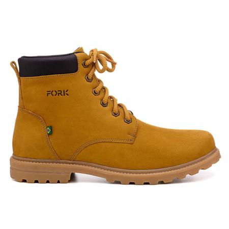 Bota Couro Masculina Ben Boots Fork - Urbano Casual Imagem de Bota Couro Masculina Ben Boots Fork