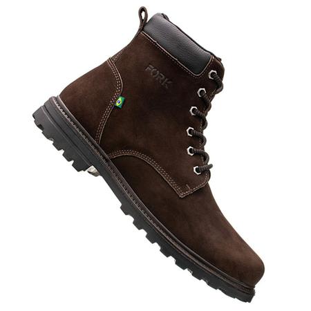 Bota Couro Masculina Ben Boots Fork - Urbano Casual Imagem de Bota Couro Masculina Ben Boots Fork