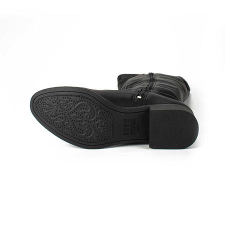 Bota Dakota Cano Alto Feminina Zíper Preto Imagem de Bota Dakota Cano Alto Feminina Zíper Preto