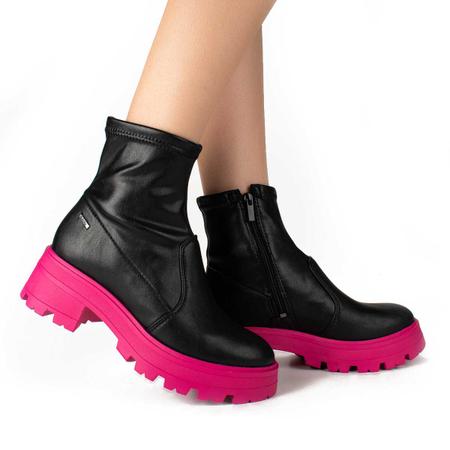 Imagem de Bota Dakota Tratorada G5101 Salto Baixo Pink Feminina