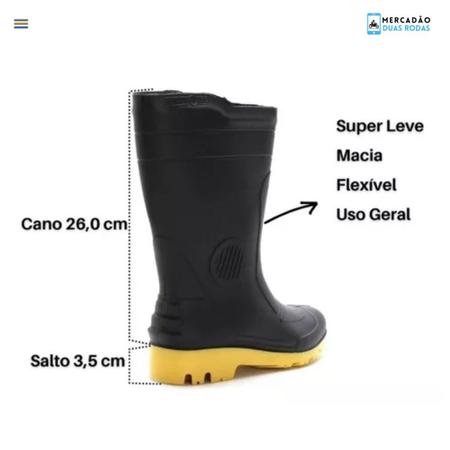 Bota de chuva grendene sales