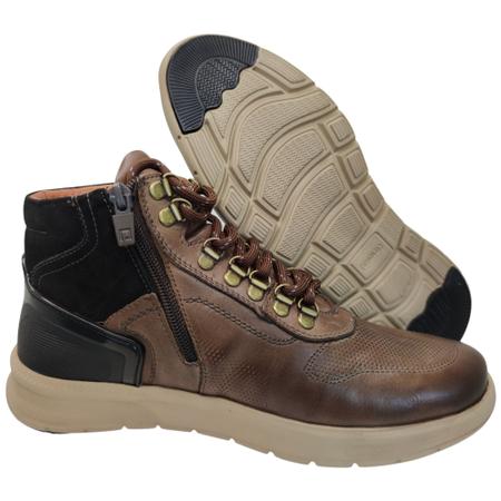Bota de Couro Marrom - Javali Couros Imagem de Bota de Couro Marrom