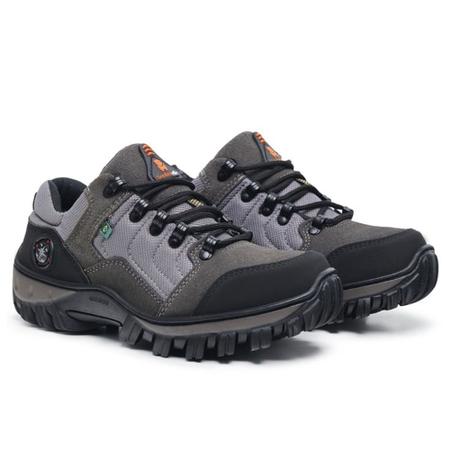 Imagem de Bota de Couro Masculino Confortavel tenis adventure leve