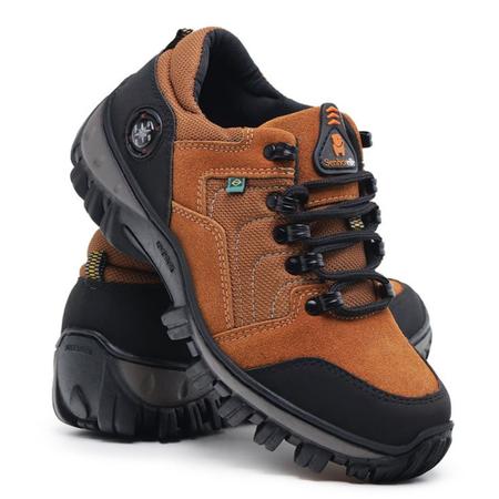 Imagem de Bota de Couro Masculino Confortavel tenis adventure leve