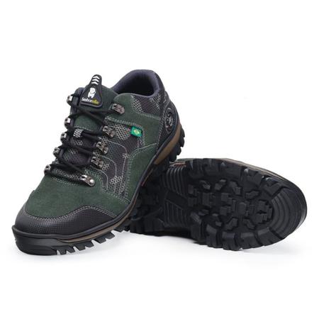 Imagem de Bota de Couro Masculino Confortavel tenis adventure leve