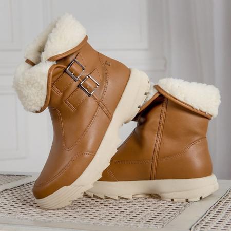 Bota De Neve Ramarim Forrada De L Fivela Confort Casual Bota