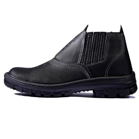 Bota de sale couro para obra